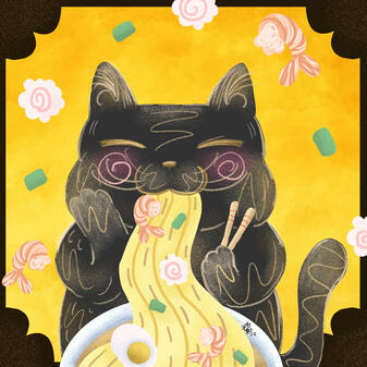 Cats and Ramen